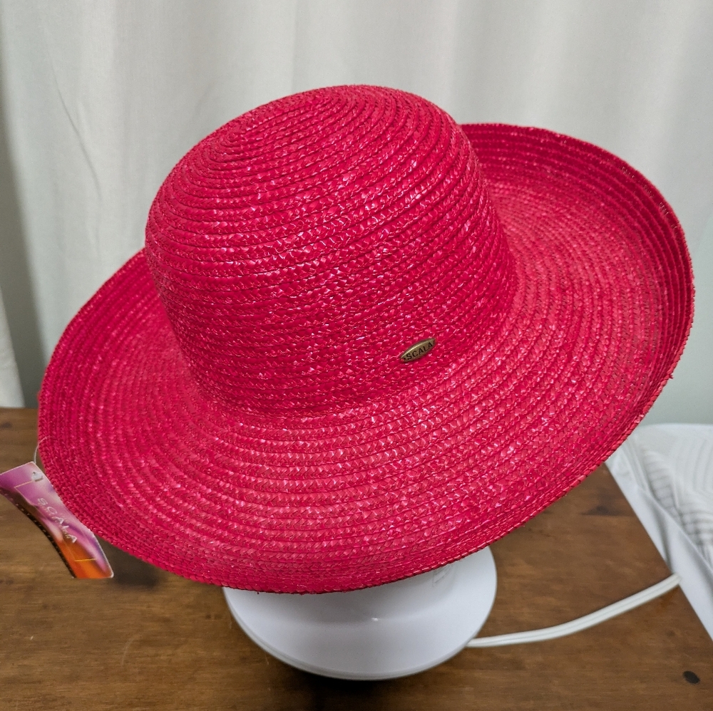 Elegant Pink Sun Hat